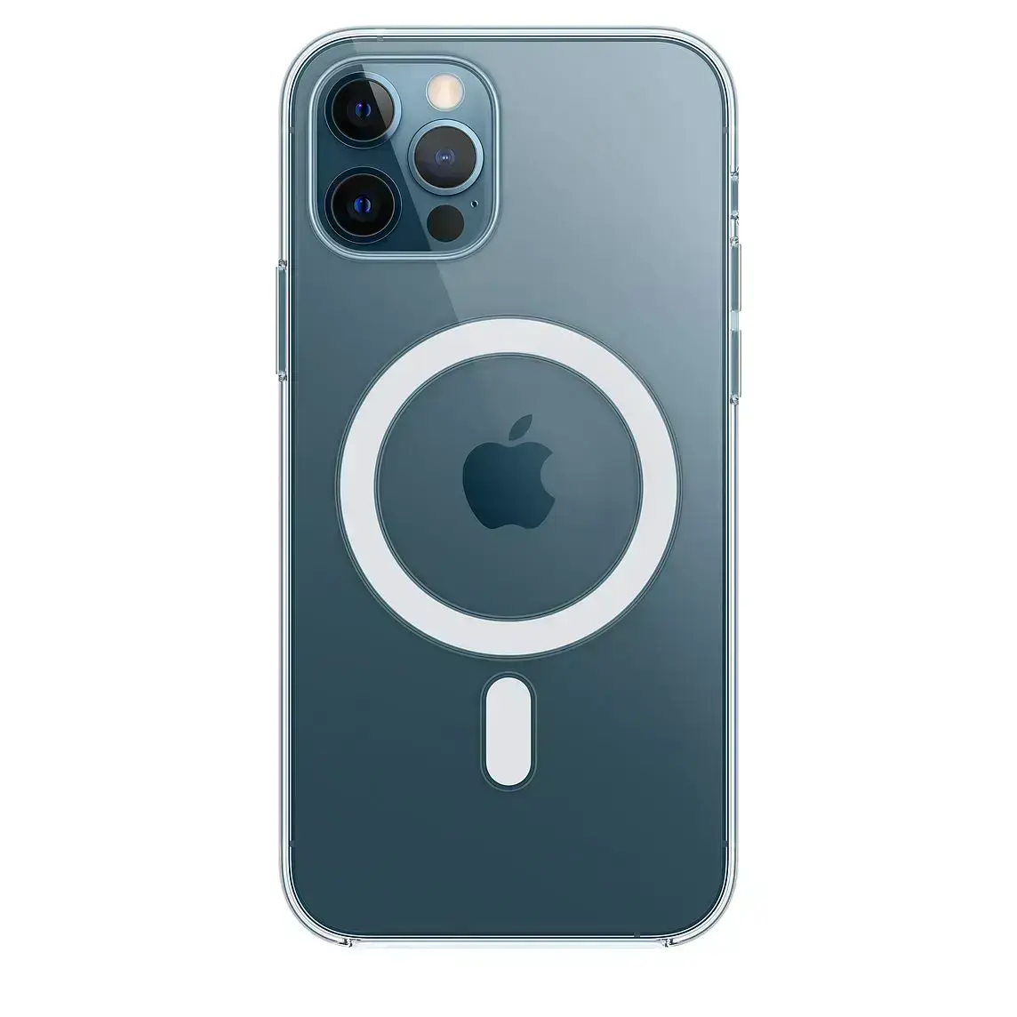 Чехол Apple iPhone 12 | 12 Pro Case with MagSafe Lux Copy - Clear (MHLM3)