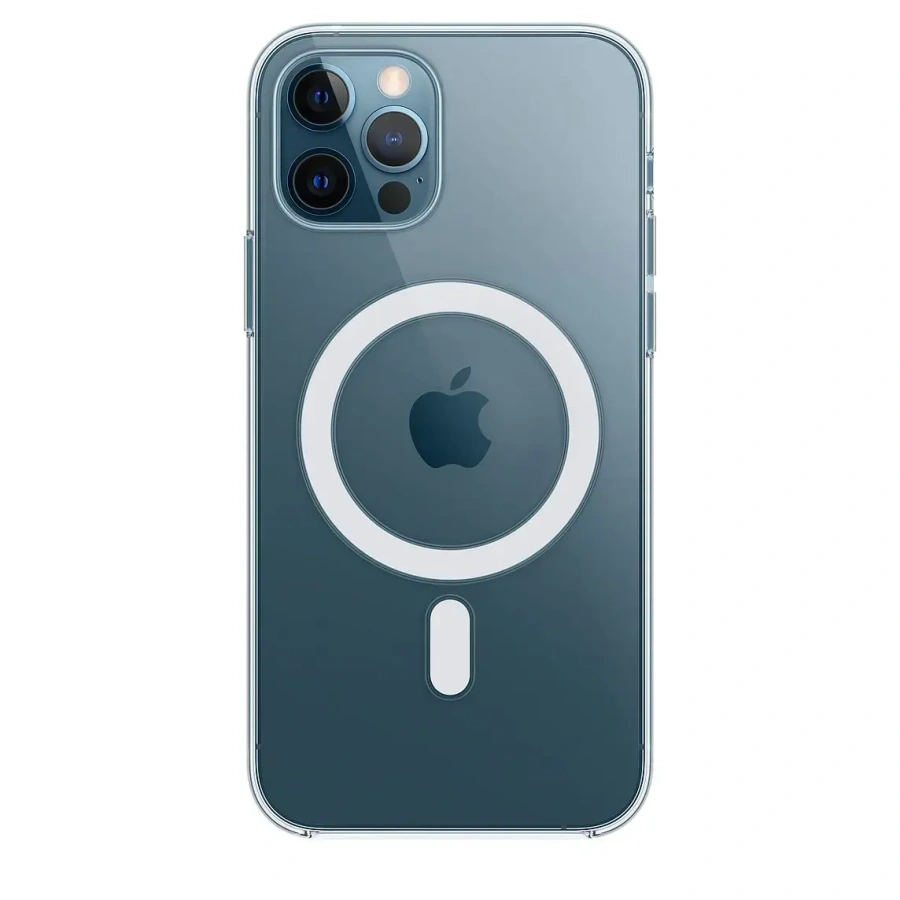Чехол Apple iPhone 12 | 12 Pro Case with MagSafe Lux Copy - Clear (MHLM3)