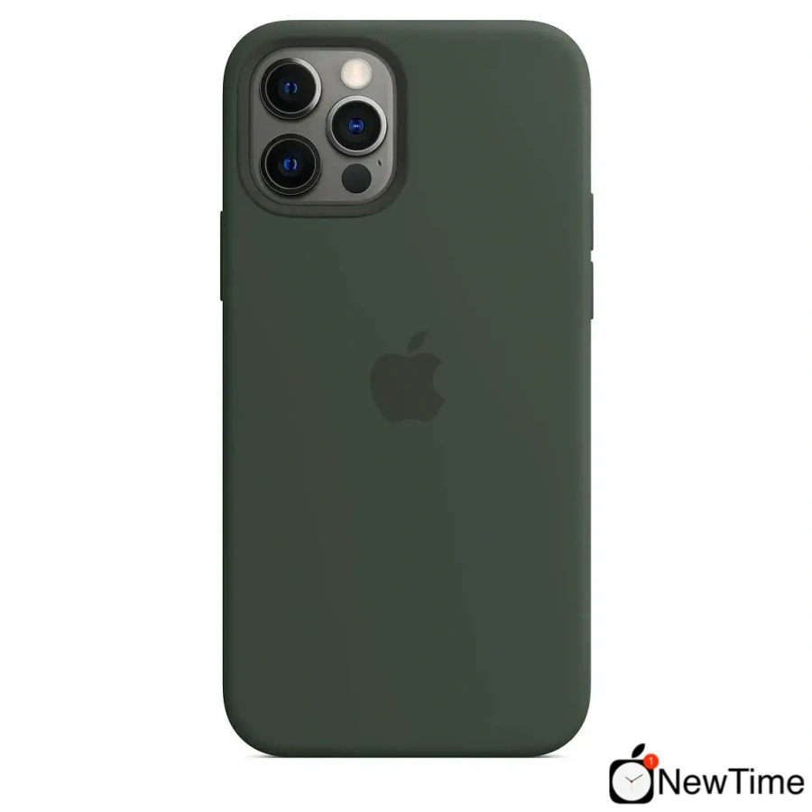 Чохол Apple iPhone 12 | 12 Pro Silicone Case with MagSafe Lux Copy - Cyprus Green (MHL33)