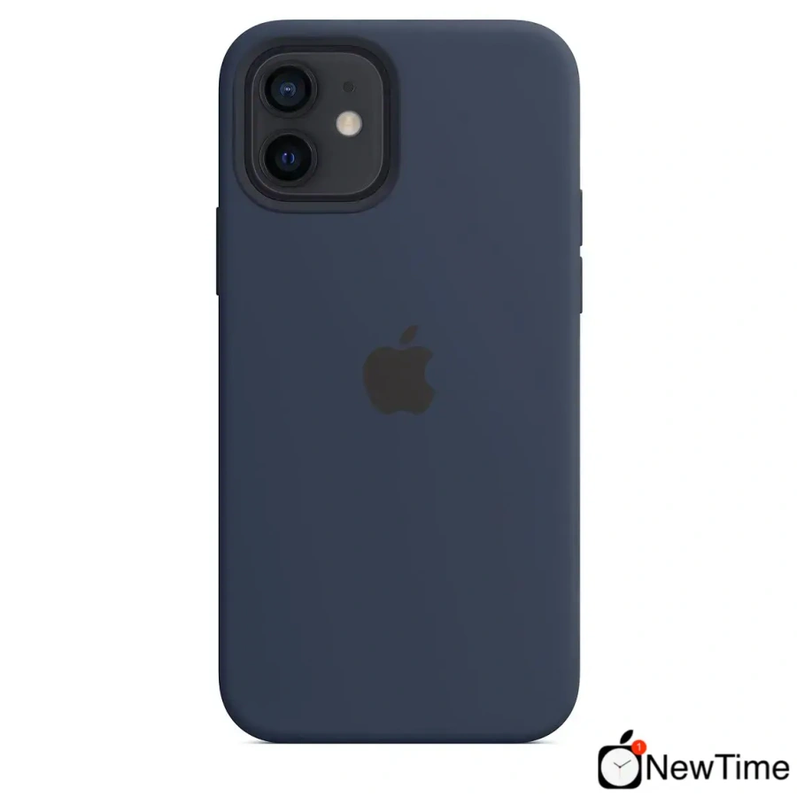 Чохол Apple iPhone 12 | 12 Pro Silicone Case with MagSafe Lux Copy - Deep Navy (MHL43)