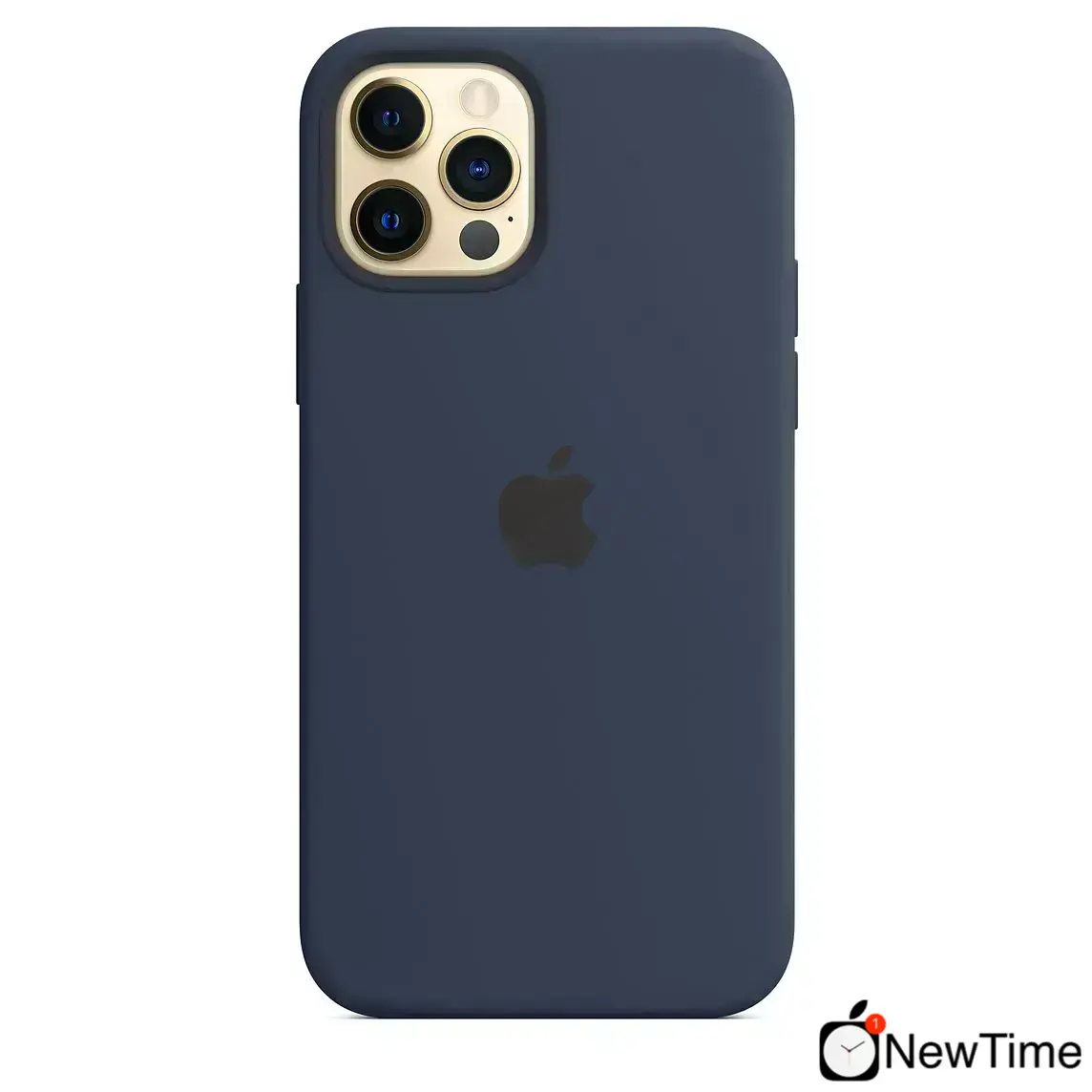 Чехол Apple iPhone 12 | 12 Pro Silicone Case with MagSafe Lux Copy - Deep Navy (MHL43)