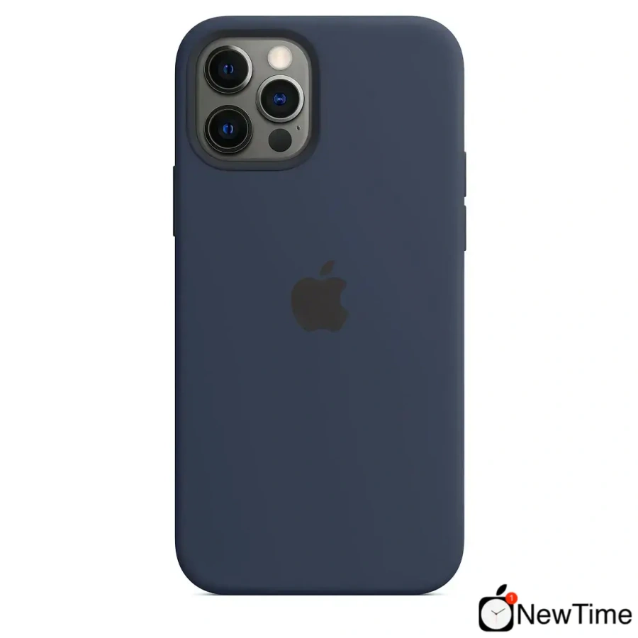 Чохол Apple iPhone 12 | 12 Pro Silicone Case with MagSafe Lux Copy - Deep Navy (MHL43)
