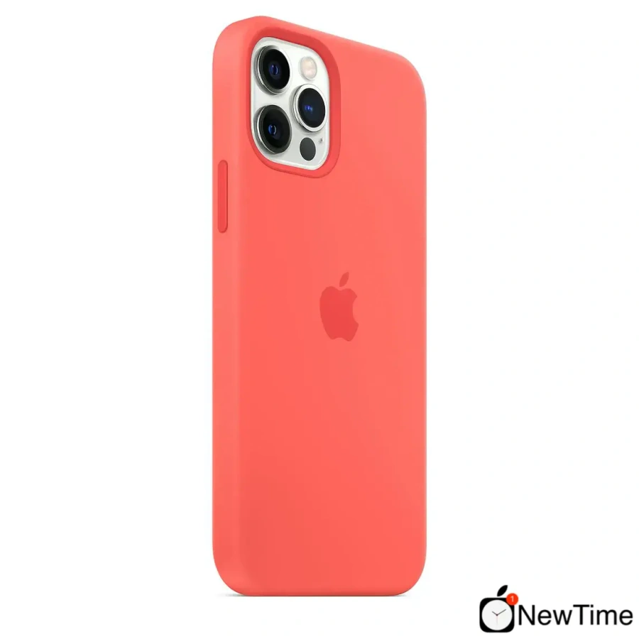 Чохол Apple iPhone 12 | 12 Pro Silicone Case with MagSafe Lux Copy - Pink Citrus (MHL03)