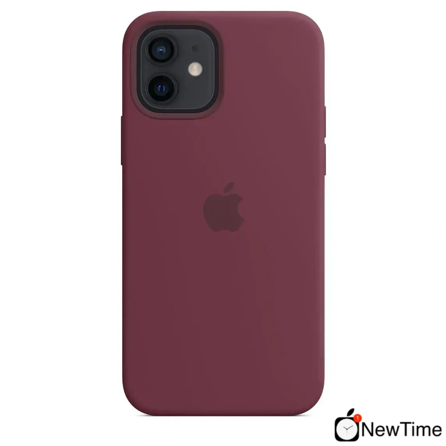 Чохол Apple iPhone 12 | 12 Pro Silicone Case with MagSafe Lux Copy - Plum (MHL23)