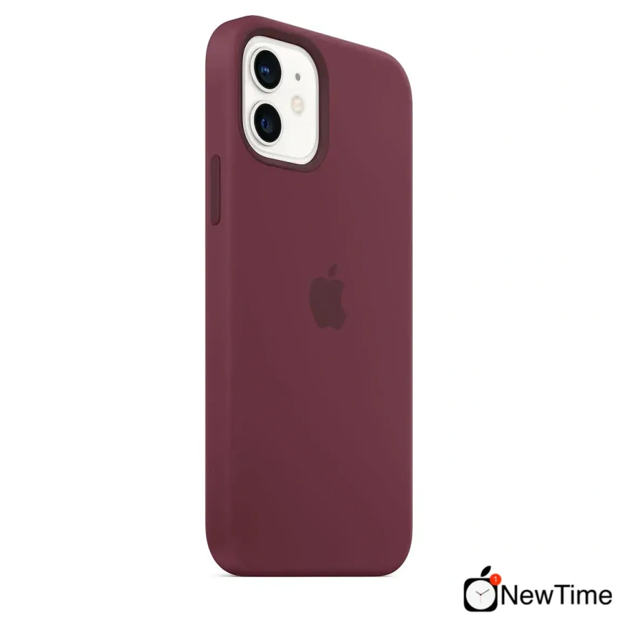 Чохол Apple iPhone 12 | 12 Pro Silicone Case with MagSafe Lux Copy - Plum (MHL23)