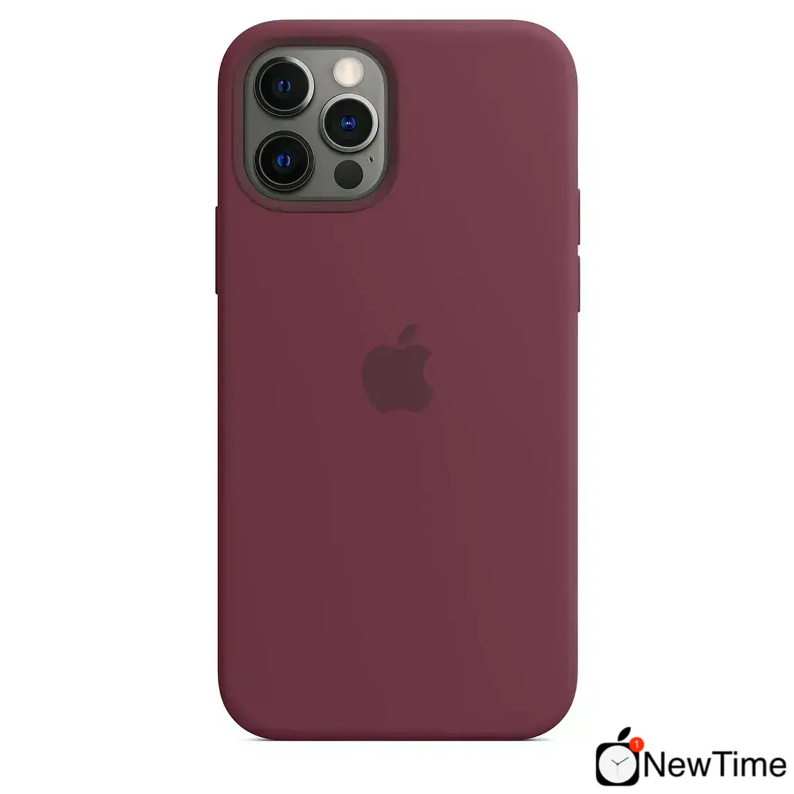 Чехол Apple iPhone 12 | 12 Pro Silicone Case with MagSafe - Plum (MHL23)