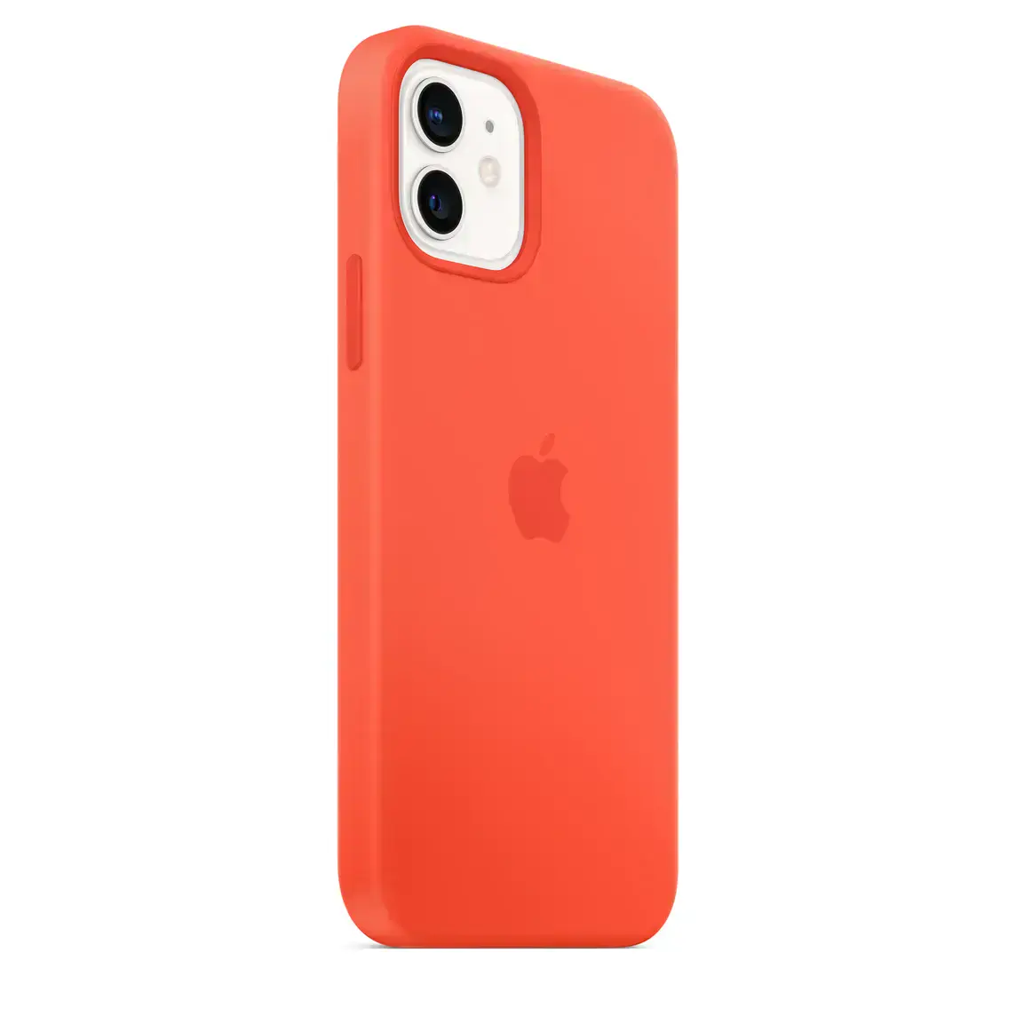 Чохол Apple iPhone 12 | 12 Pro Silicone Case with MagSafe - Electric Orange (MKTR3)