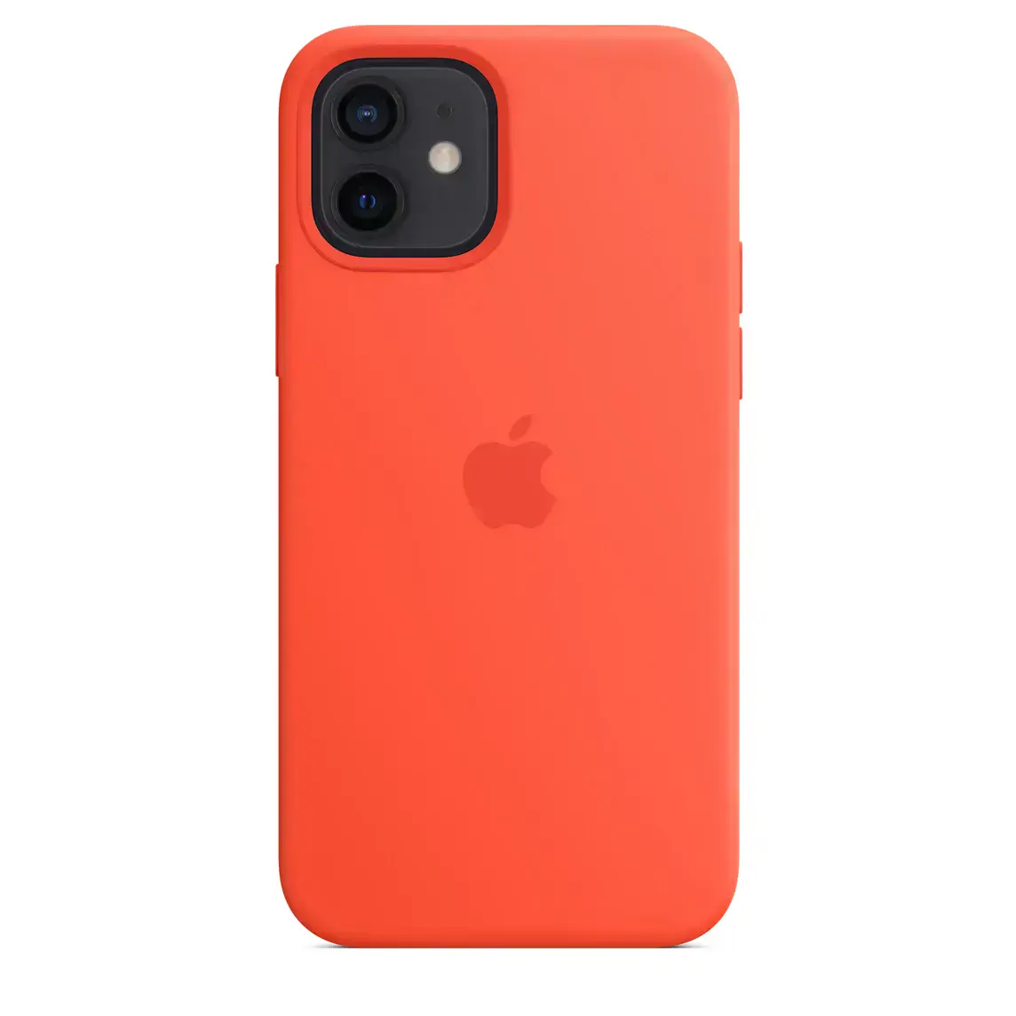 Чохол Apple iPhone 12 | 12 Pro Silicone Case with MagSafe - Electric Orange (MKTR3)
