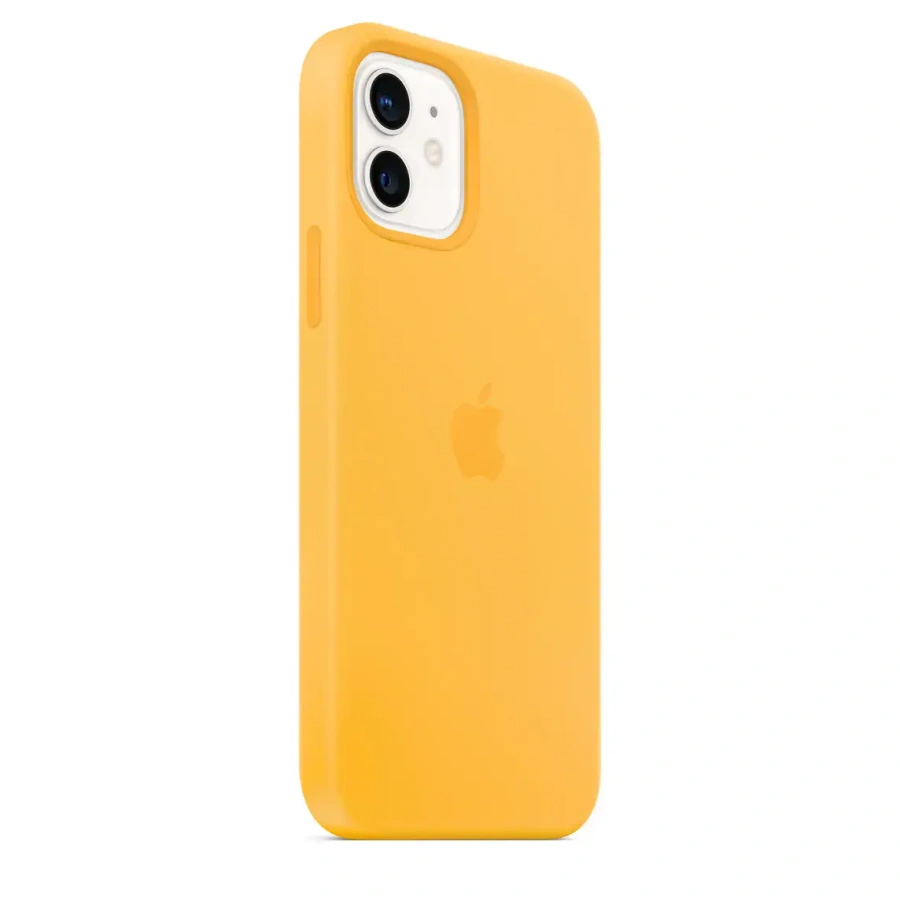 Чехол Apple iPhone 12 | 12 Pro Silicone Case with MagSafe Lux Copy - Sunflower (MKTQ3)