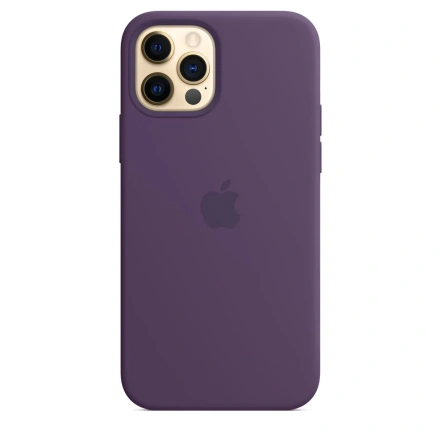 Чехол Apple iPhone 12 | 12 Pro Silicone Case with MagSafe - Amethyst (MK033)
