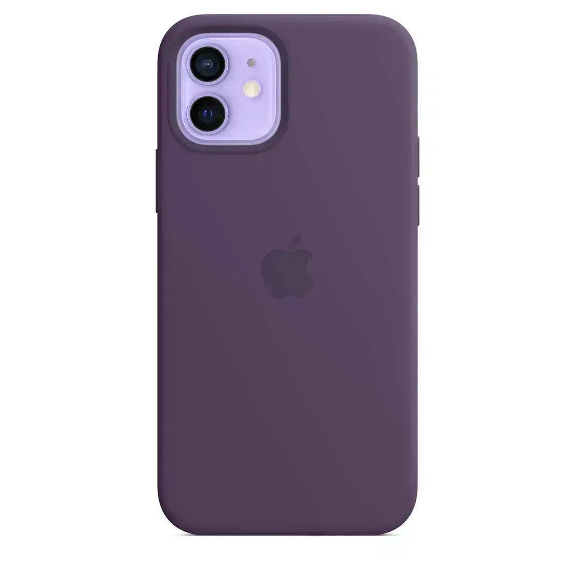 Чехол Apple iPhone 12 | 12 Pro Silicone Case with MagSafe Lux Copy - Amethyst (MK033)