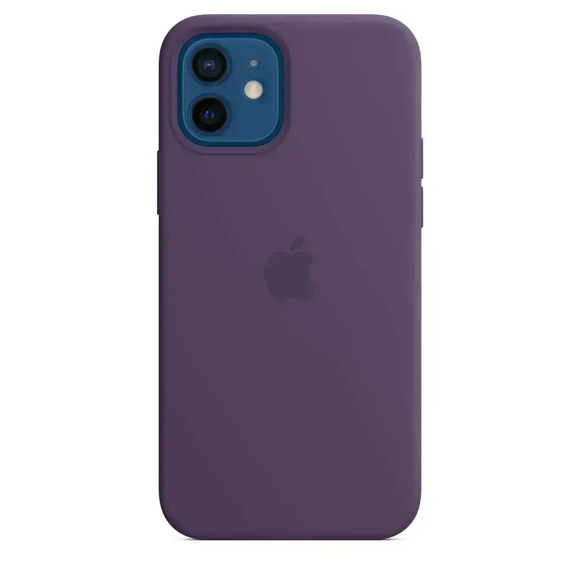Чехол Apple iPhone 12 | 12 Pro Silicone Case with MagSafe Lux Copy - Amethyst (MK033)