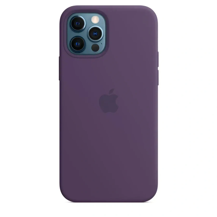 Чохол Apple iPhone 12 | 12 Pro Silicone Case with MagSafe Lux Copy - Amethyst (MK033)
