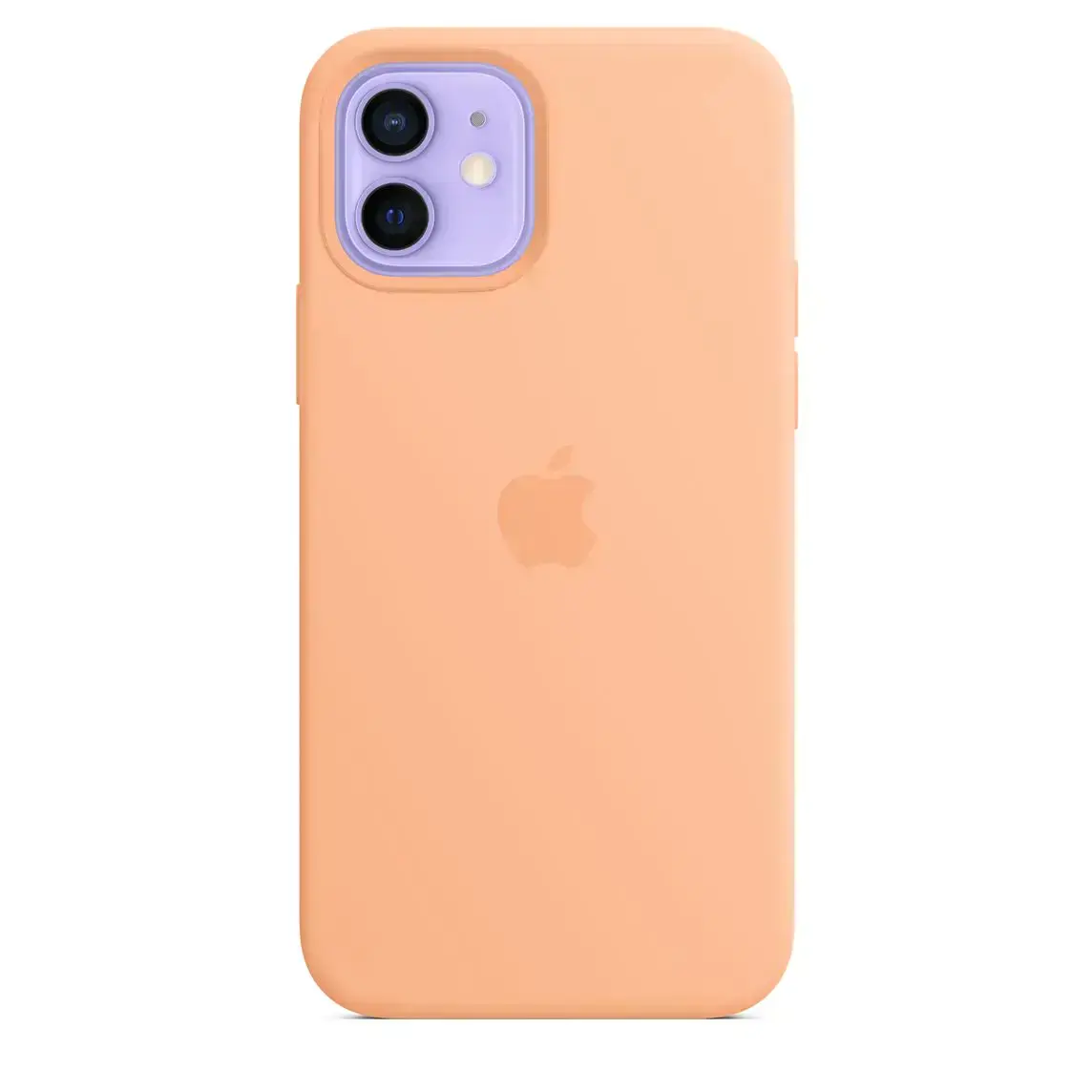Чохол Apple iPhone 12 | 12 Pro Silicone Case with MagSafe - Cantaloupe (MK023)