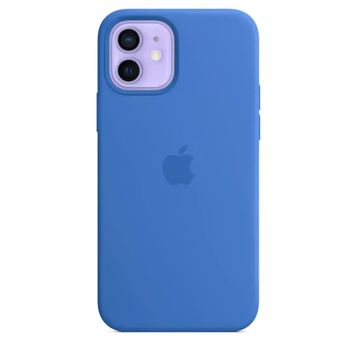 Чехол Apple iPhone 12 | 12 Pro Silicone Case with MagSafe Lux Copy - Capri Blue (MJYY3)