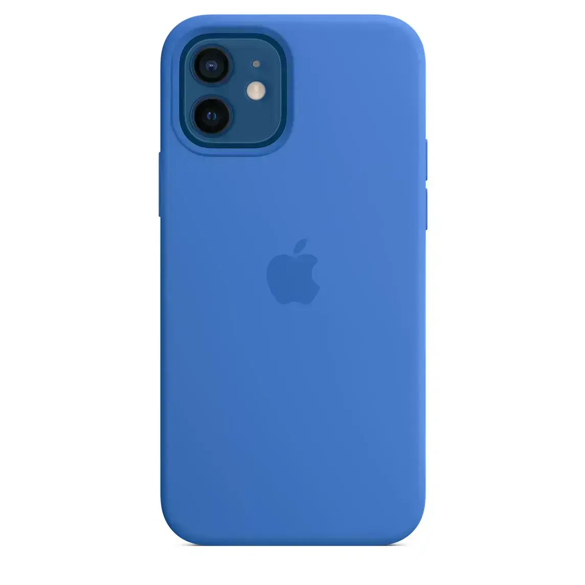 Чехол Apple iPhone 12 | 12 Pro Silicone Case with MagSafe Lux Copy - Capri Blue (MJYY3)