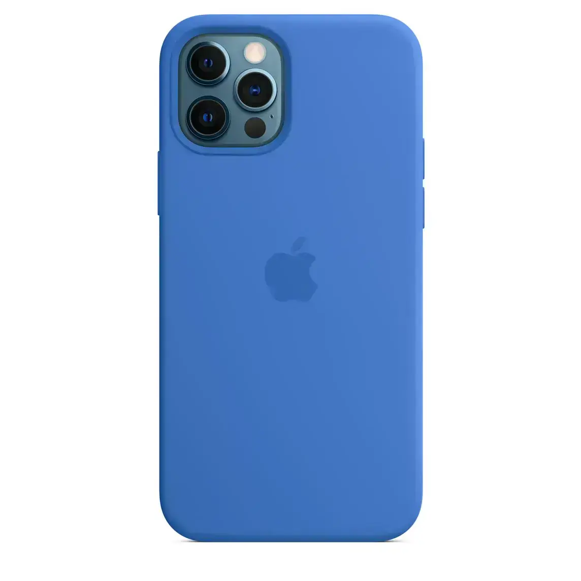 Чехол Apple iPhone 12 | 12 Pro Silicone Case with MagSafe Lux Copy - Capri Blue (MJYY3)