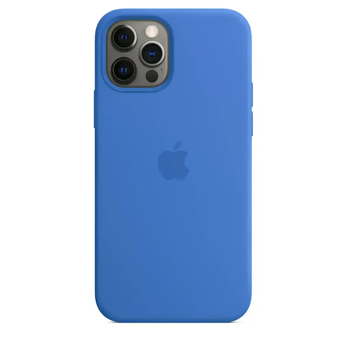 Чехол Apple iPhone 12 | 12 Pro Silicone Case with MagSafe Lux Copy - Capri Blue (MJYY3)
