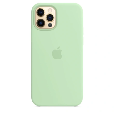 Чехол Apple iPhone 12 | 12 Pro Silicone Case with MagSafe - Pistachio (MK003)