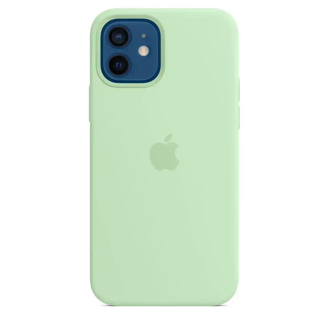 Чехол Apple iPhone 12 | 12 Pro Silicone Case with MagSafe Lux Copy - Pistachio (MK003)