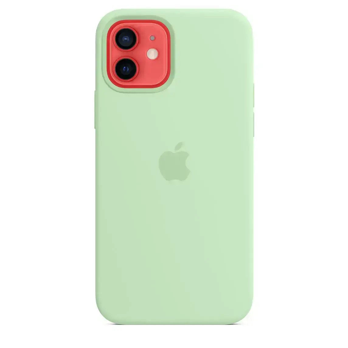 Чехол Apple iPhone 12 | 12 Pro Silicone Case with MagSafe Lux Copy - Pistachio (MK003)