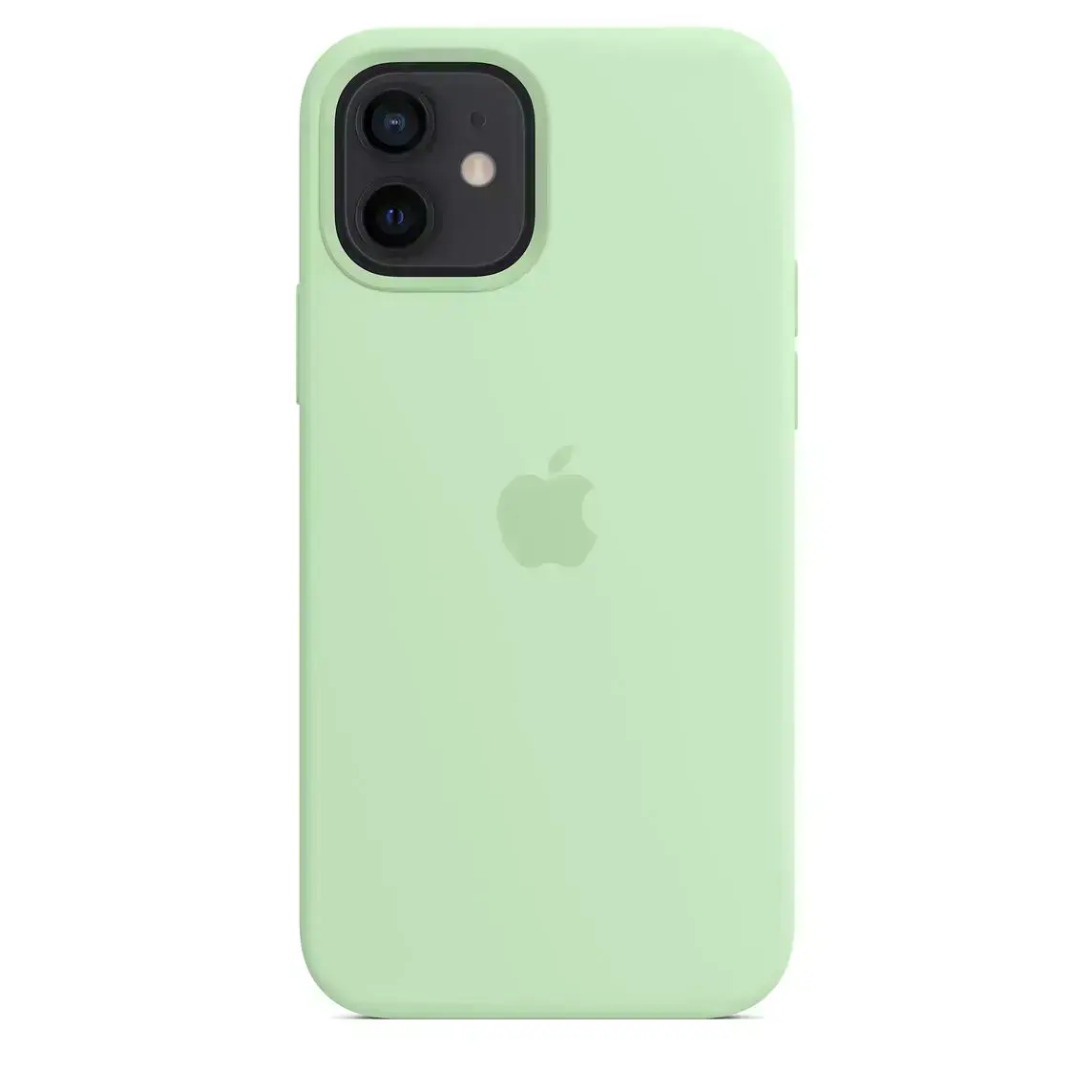 Чехол Apple iPhone 12 | 12 Pro Silicone Case with MagSafe Lux Copy - Pistachio (MK003)