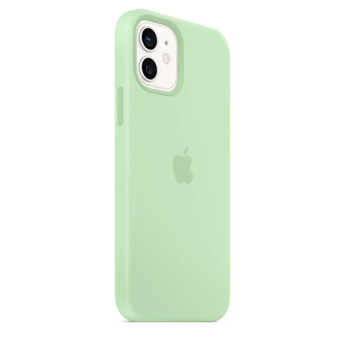 Чехол Apple iPhone 12 | 12 Pro Silicone Case with MagSafe Lux Copy - Pistachio (MK003)