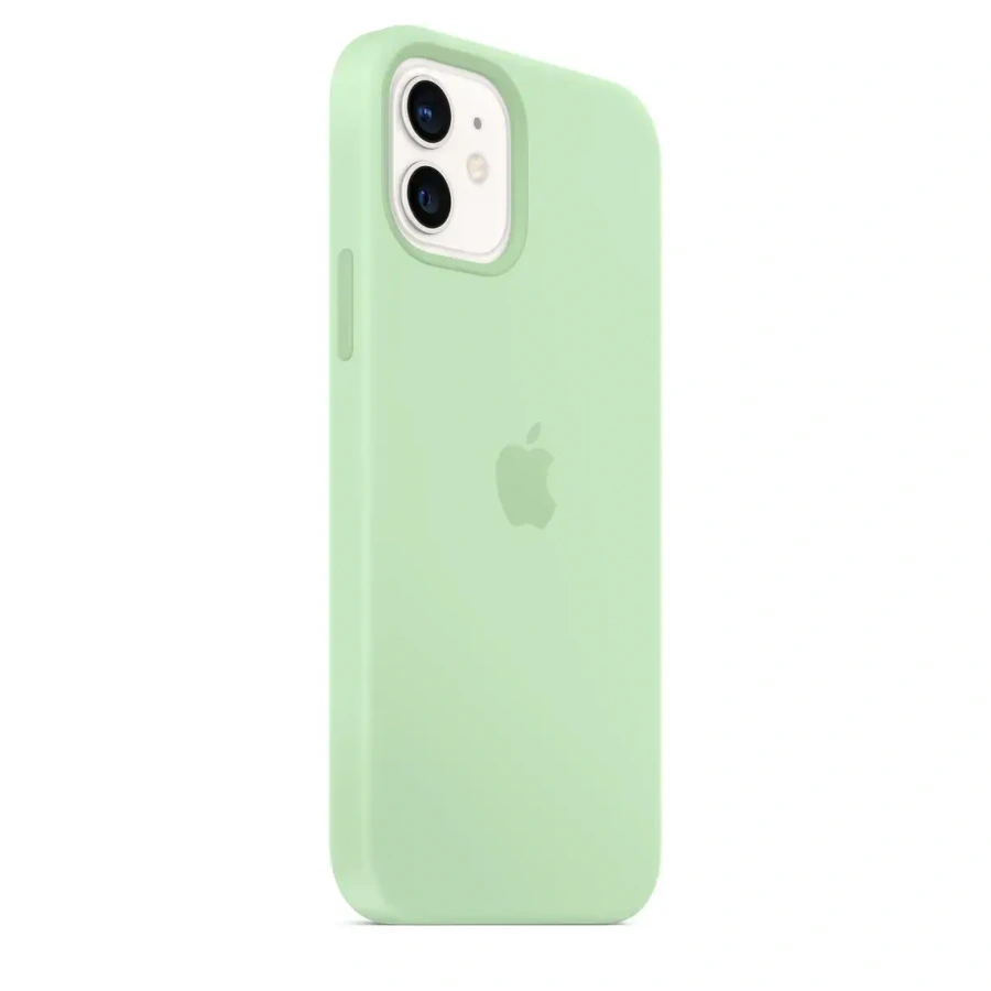 Чохол Apple iPhone 12 | 12 Pro Silicone Case with MagSafe Lux Copy - Pistachio (MK003)