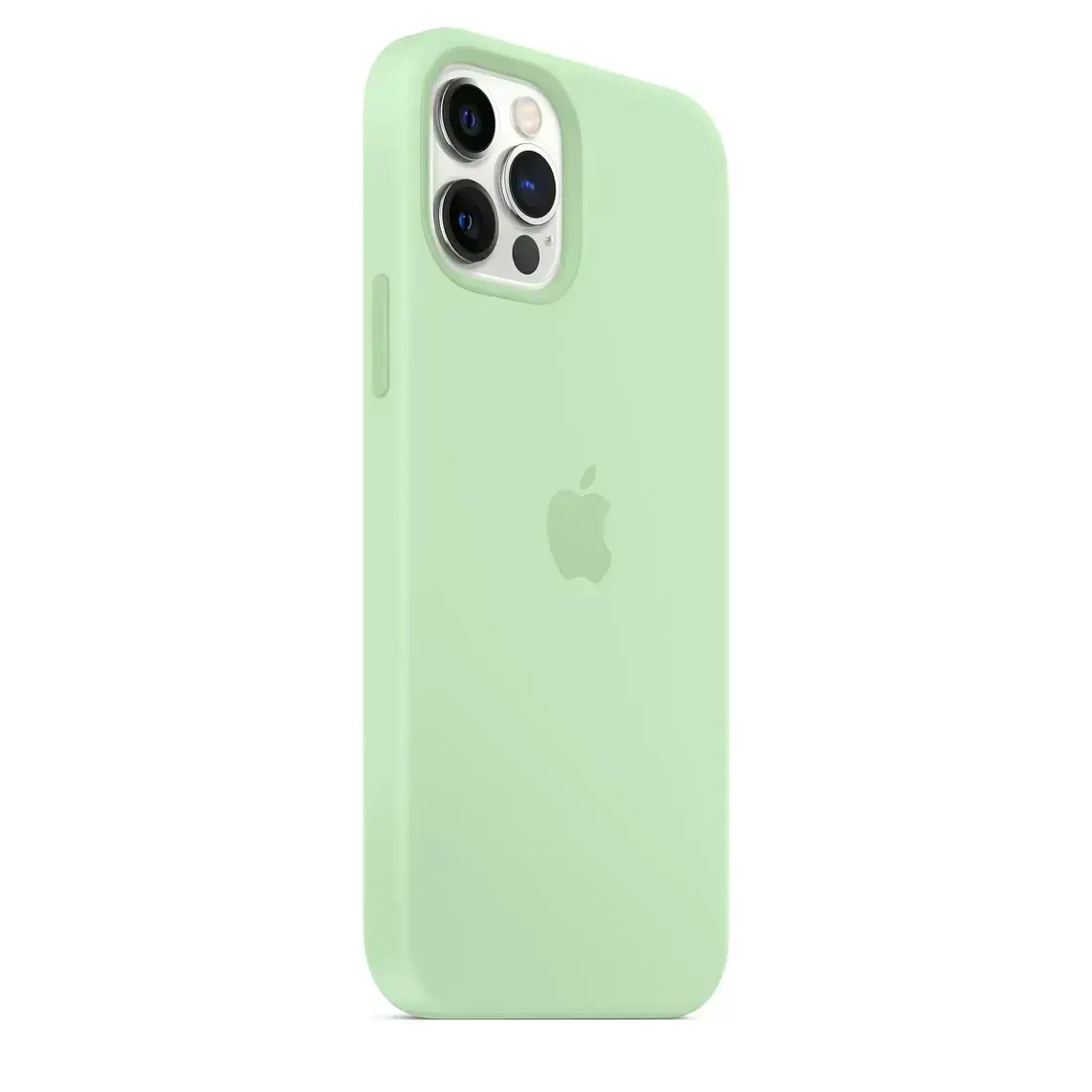 Чехол Apple iPhone 12 | 12 Pro Silicone Case with MagSafe Lux Copy - Pistachio (MK003)