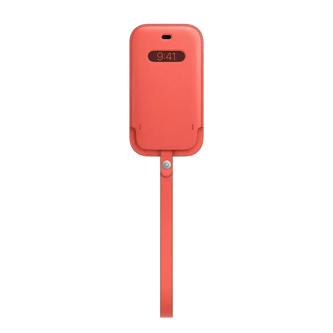 Чохол Apple iPhone 12 mini Leather Sleeve with MagSafe - Pink Citrus (MHMN3)