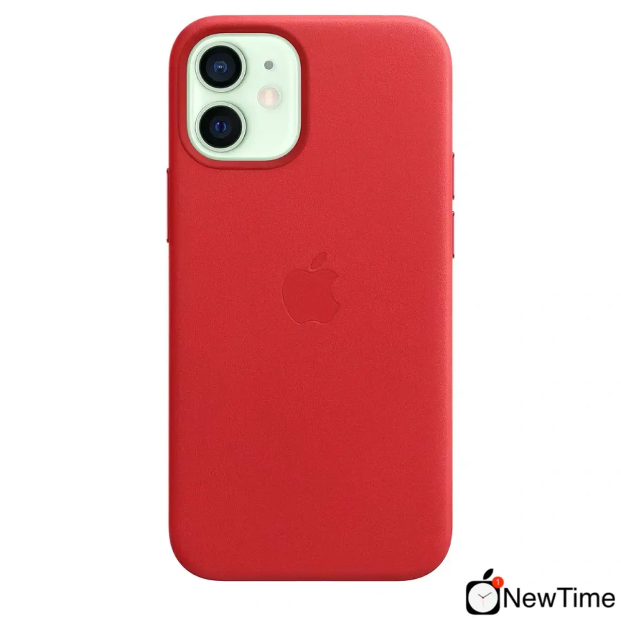 Чохол Apple iPhone 12 mini Leather Case with MagSafe - (PRODUCT)RED (MHK73)