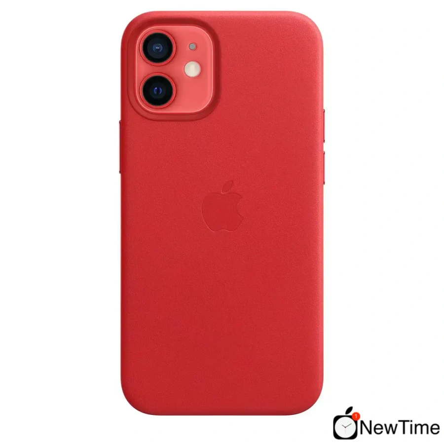 Чохол Apple iPhone 12 mini Leather Case with MagSafe - (PRODUCT)RED (MHK73)