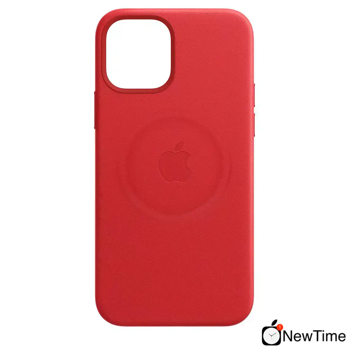Чехол Apple iPhone 12 mini Leather Case with MagSafe - (PRODUCT)RED (MHK73)