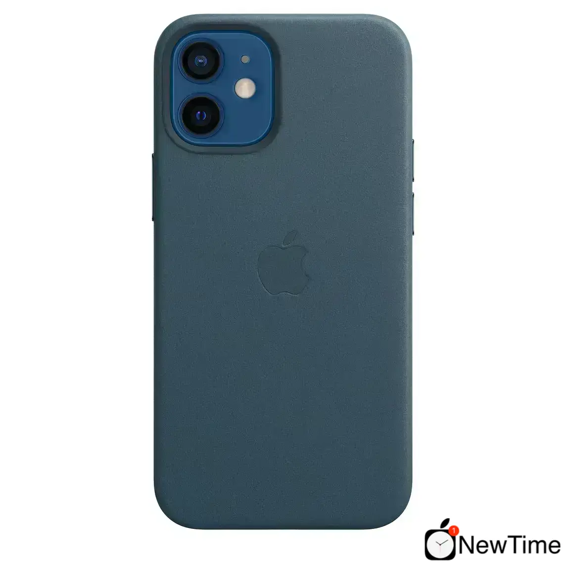 Чохол Apple iPhone 12 mini Leather Case with MagSafe - Baltic Blue (MHK83)