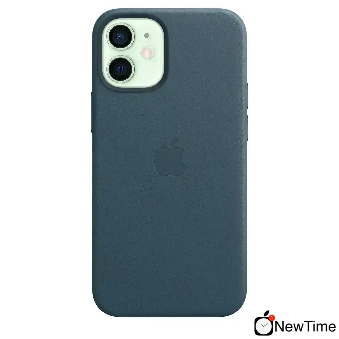 Чохол Apple iPhone 12 mini Leather Case with MagSafe - Baltic Blue (MHK83)