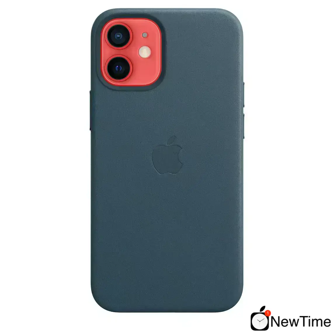 Чохол Apple iPhone 12 mini Leather Case with MagSafe - Baltic Blue (MHK83)