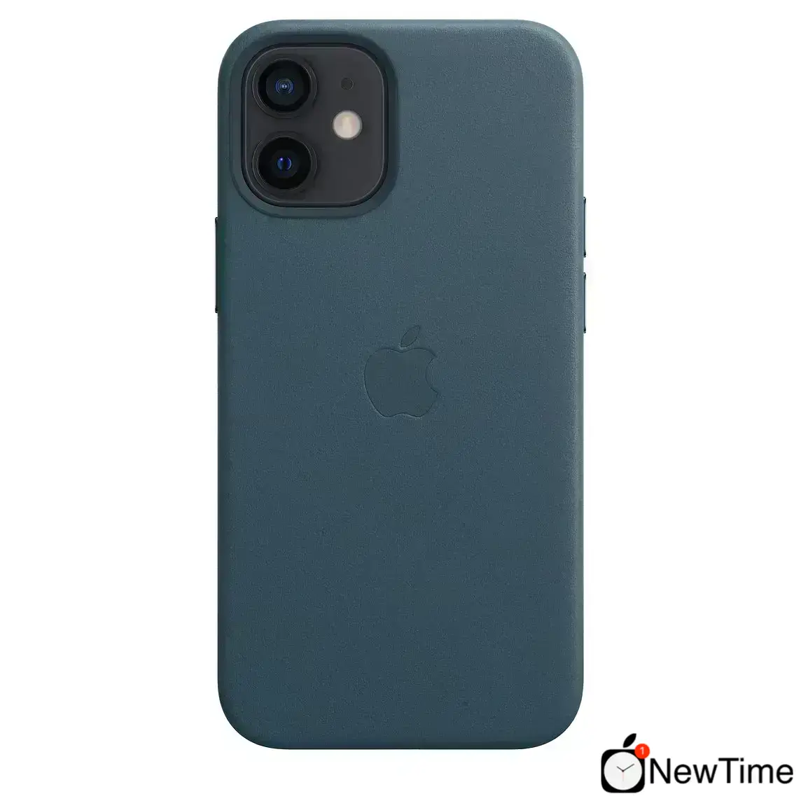 Чохол Apple iPhone 12 mini Leather Case with MagSafe - Baltic Blue (MHK83)