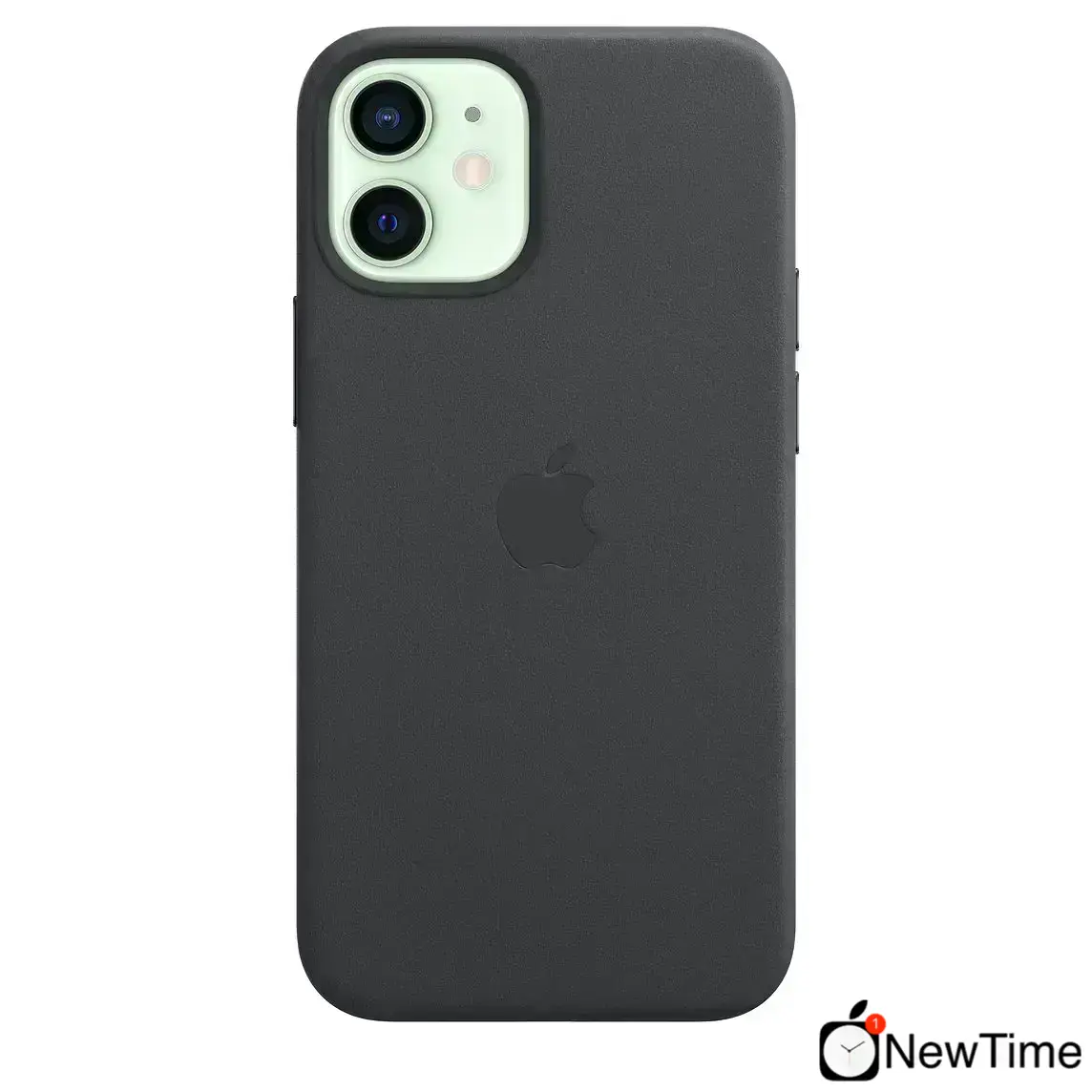 Чохол Apple iPhone 12 mini Leather Case with MagSafe - Black (MHKA3)