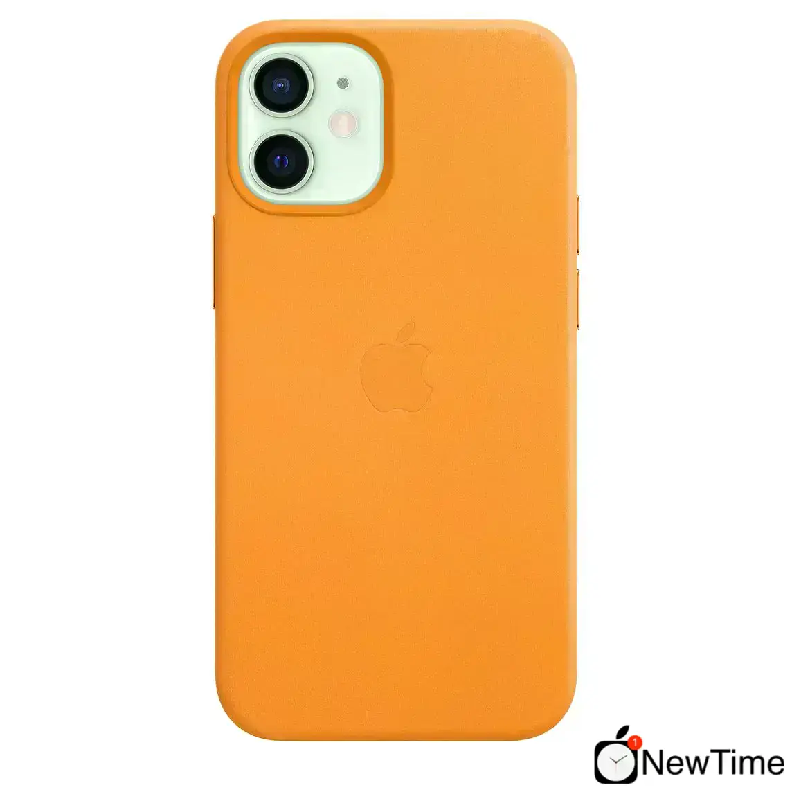 Чохол Apple iPhone 12 mini Leather Case with MagSafe Lux Copy - California Poppy (MHK63)