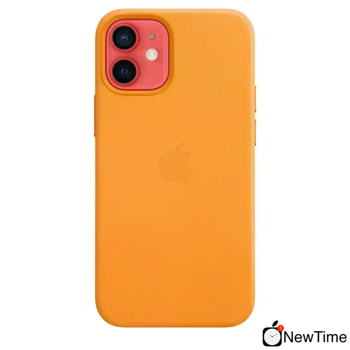 Чохол Apple iPhone 12 mini Leather Case with MagSafe Lux Copy - California Poppy (MHK63)