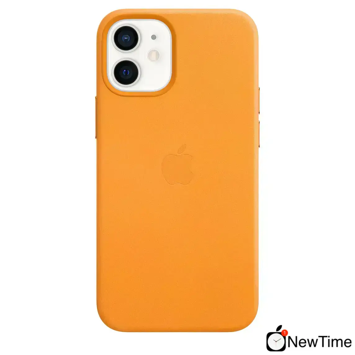 Чохол Apple iPhone 12 mini Leather Case with MagSafe Lux Copy - California Poppy (MHK63)