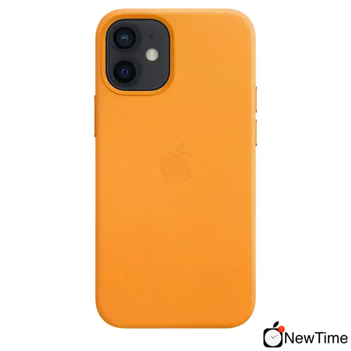 Чохол Apple iPhone 12 mini Leather Case with MagSafe Lux Copy - California Poppy (MHK63)