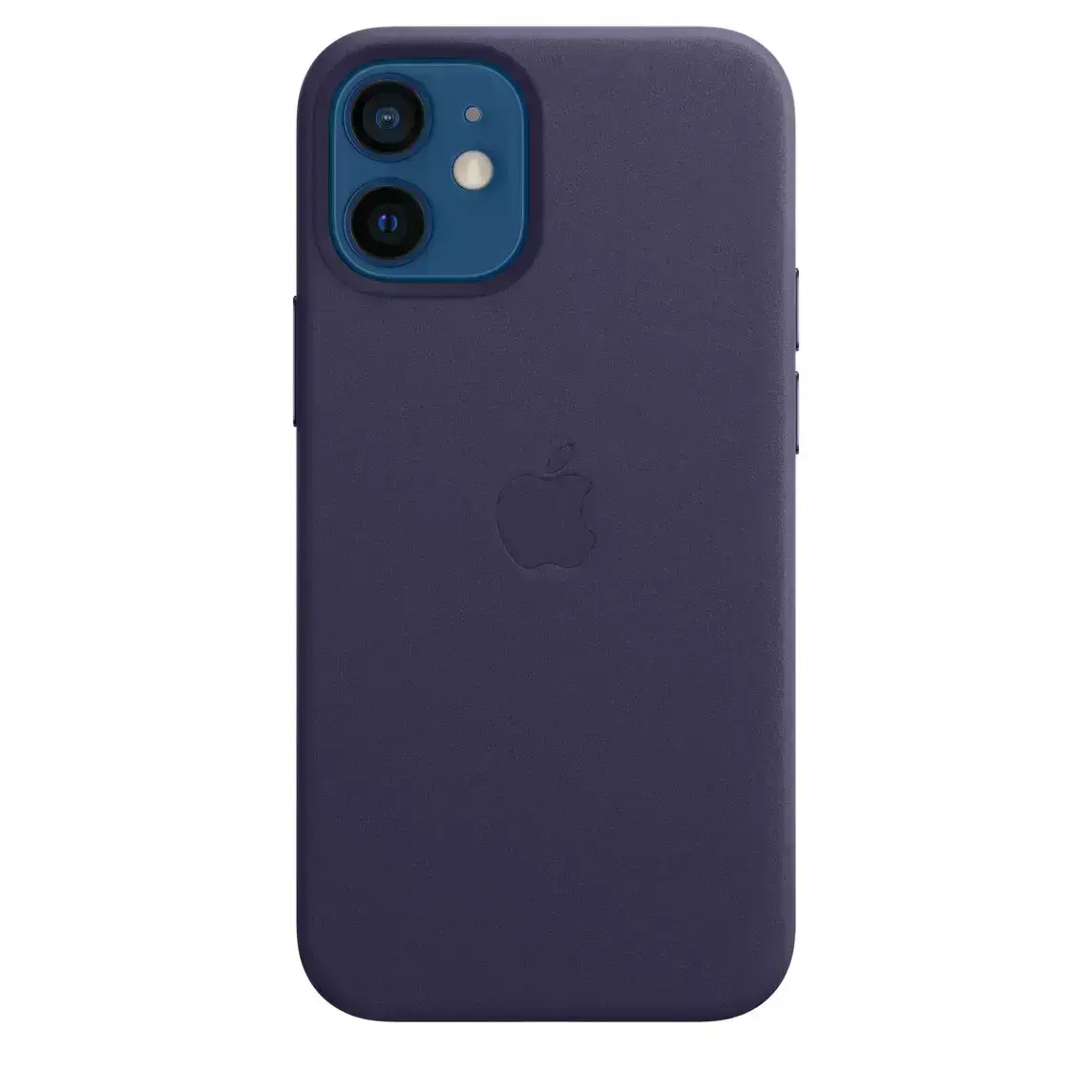 Чохол Apple iPhone 12 mini Leather Case with MagSafe - Deep Violet (MJYQ3)