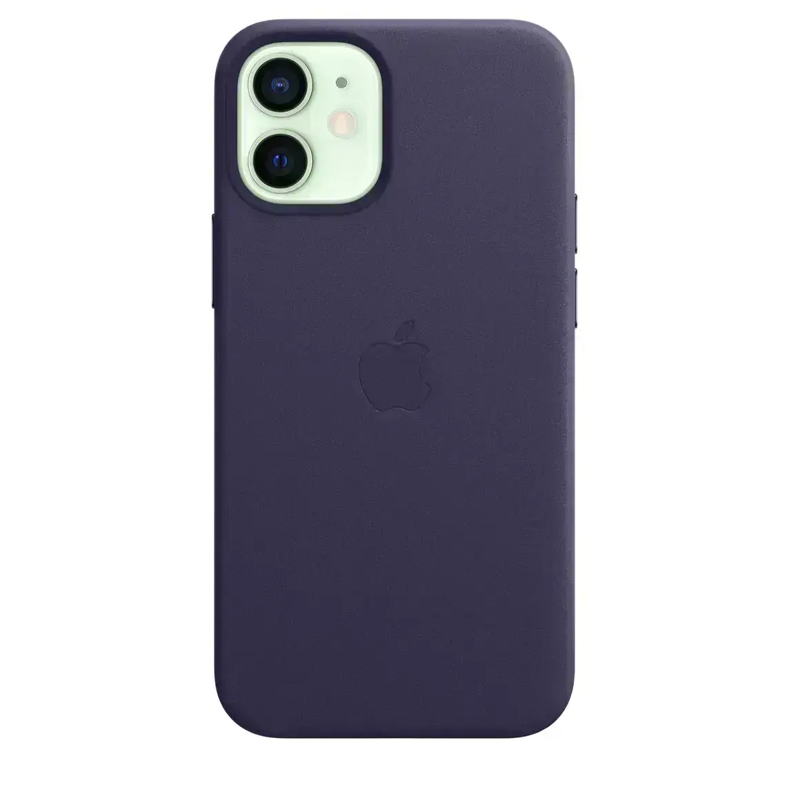 Чохол Apple iPhone 12 mini Leather Case with MagSafe - Deep Violet (MJYQ3)