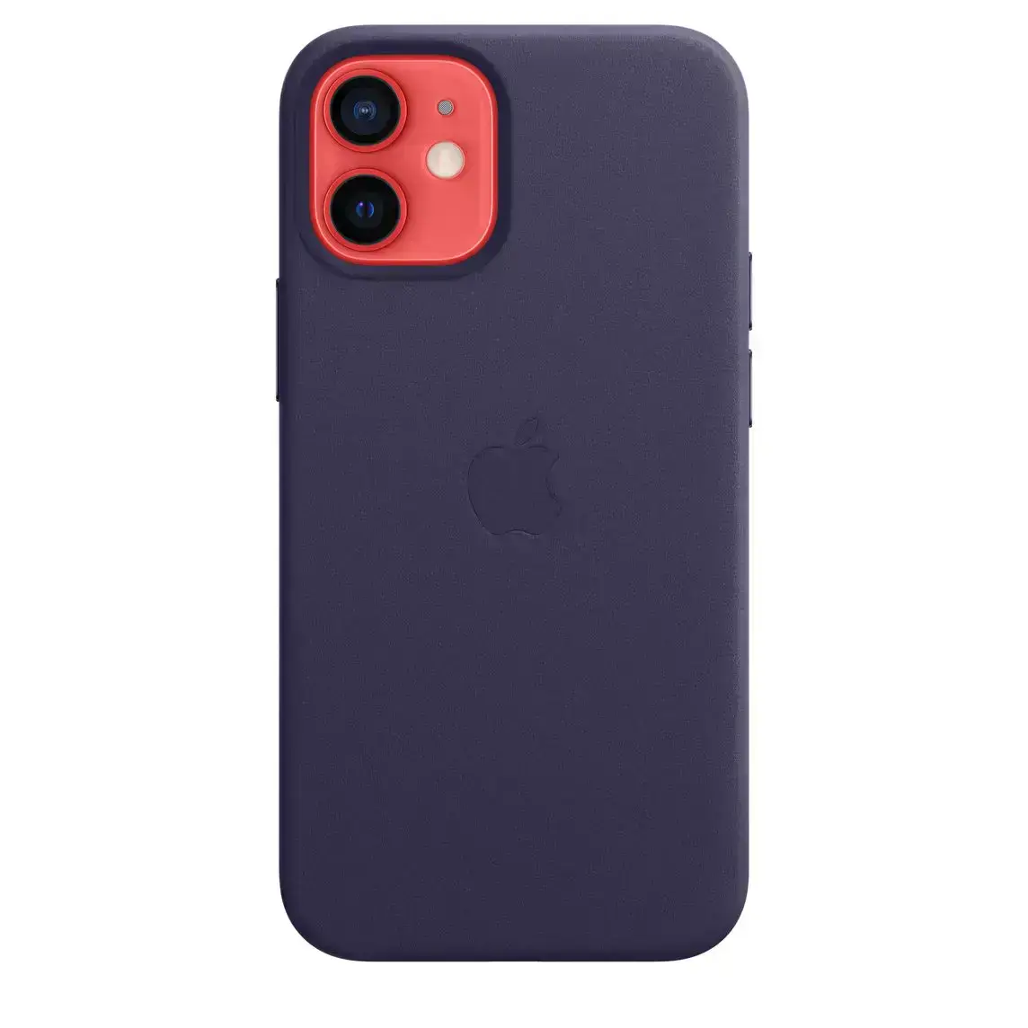 Чохол Apple iPhone 12 mini Leather Case with MagSafe - Deep Violet (MJYQ3)