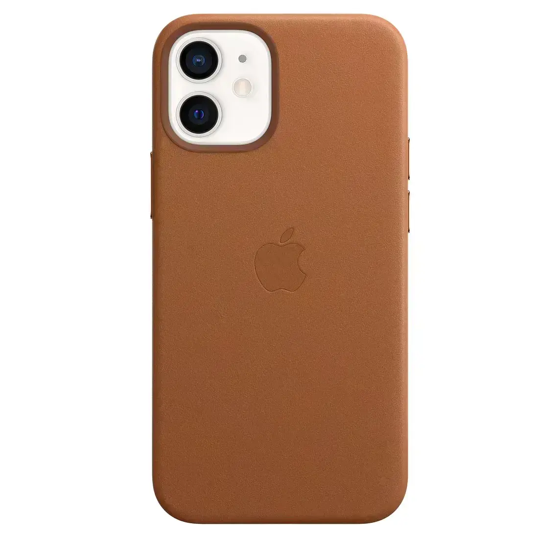 Чохол Apple iPhone 12 mini Leather Case with MagSafe - Saddle Brown (MHK93)