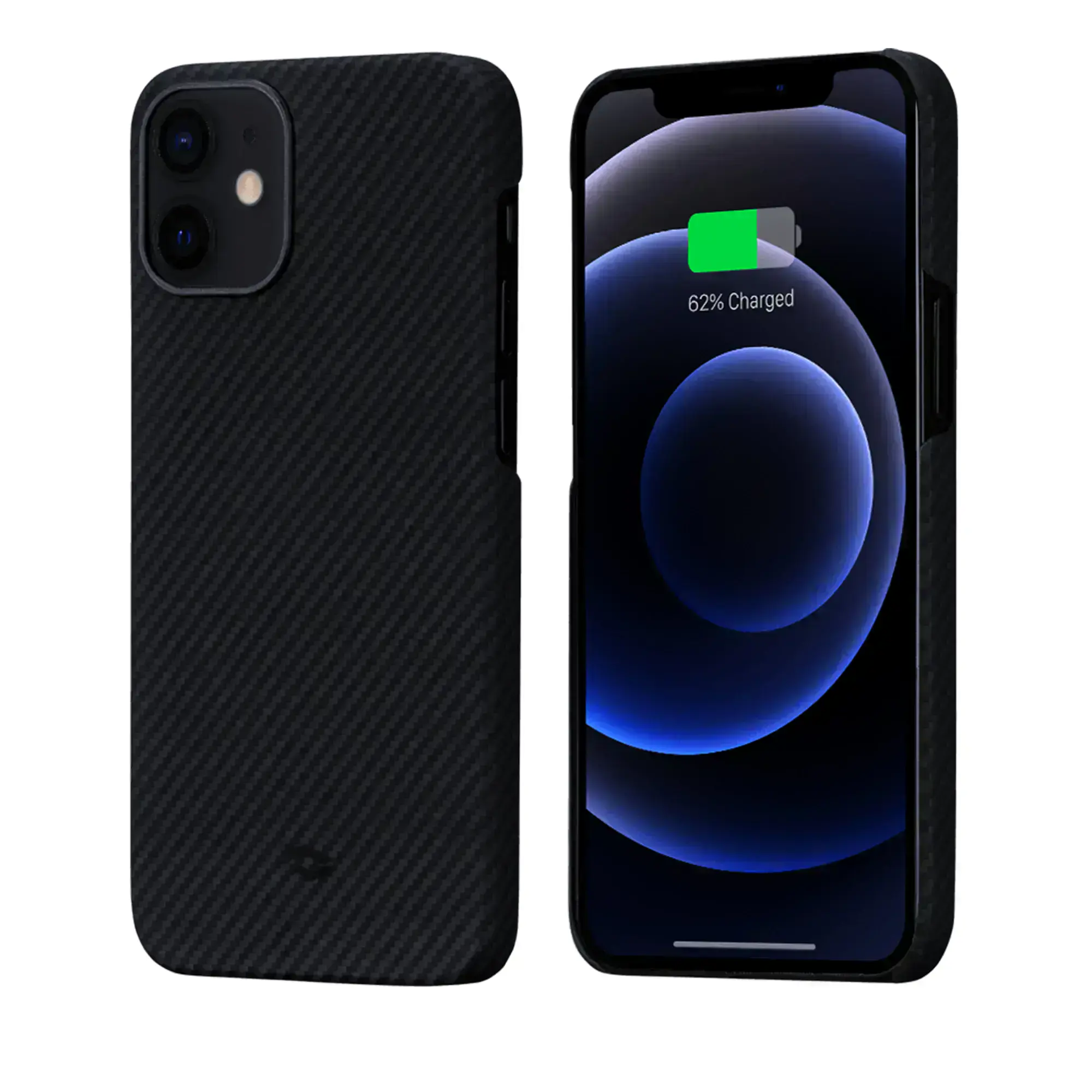 Чохол Pitaka Air Case Twill Black/Grey for iPhone 12 mini (KI1201A)