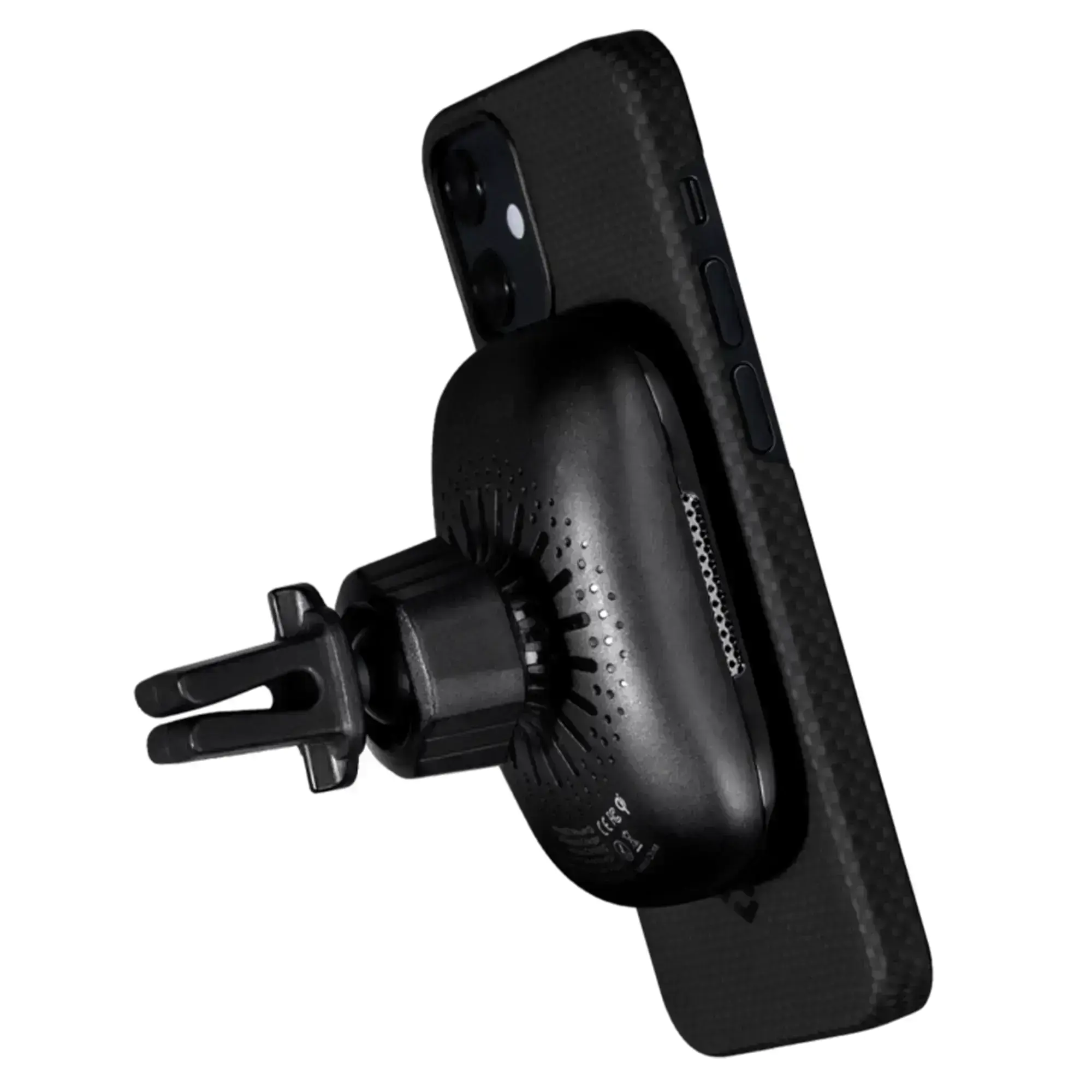 Чохол Pitaka MagEZ Case Plain Black/Grey for iPhone 12 (KI1202M)