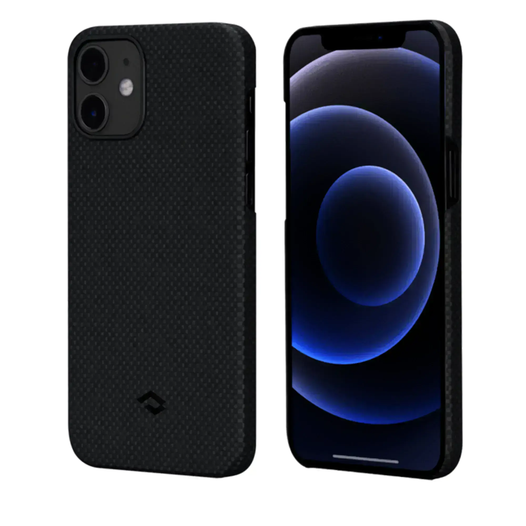 Чохол Pitaka MagEZ Case Plain Black/Grey for iPhone 12 (KI1202M)