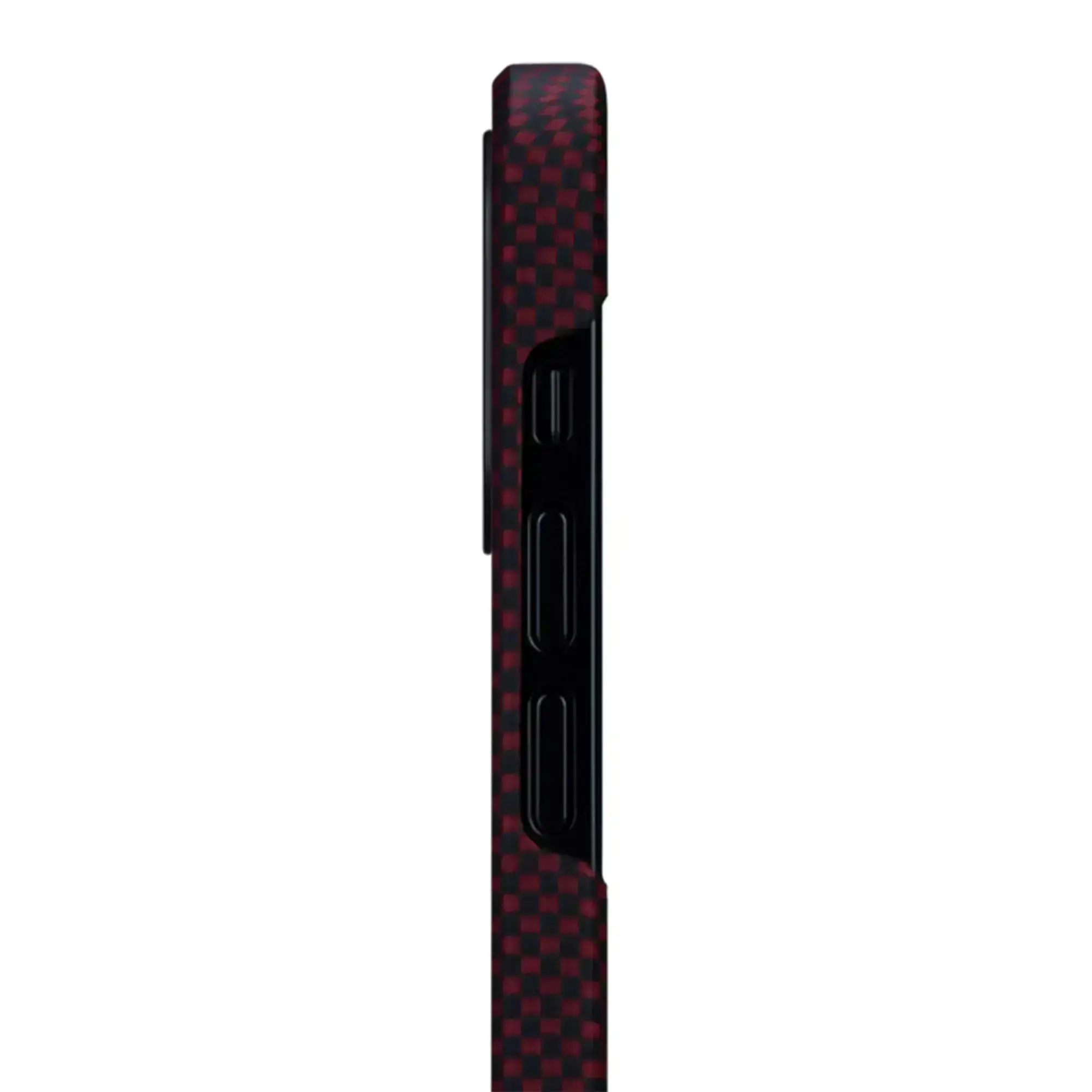 Чохол Pitaka MagEZ Case Plain Black/Red for iPhone 12 mini (KI1204)